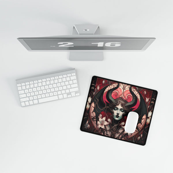 Lilith Goddess Art Tarot Mat - Desk Mat - Playmat