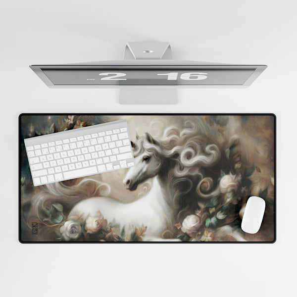 Unicorn Dream Art Tarot Mat - Desk Mat - Playmat
