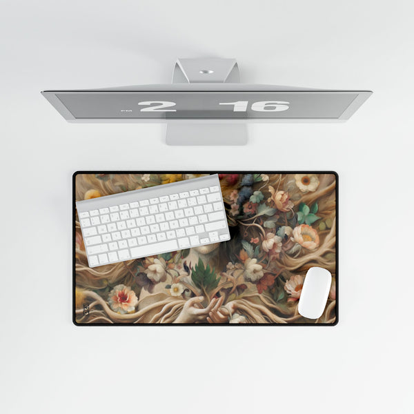 Earth Goddess Art Tarot Mat - Desk Mat - Playmat