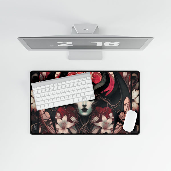 Lilith Goddess Art Tarot Mat - Desk Mat - Playmat