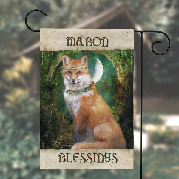 Autumn Wicca Garden Flag - Pagan Witch Seasonal Decor