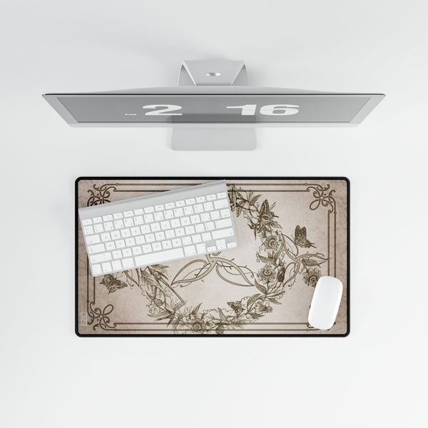 Nature Triskelion Celtic Tarot Mat - Desk Mat - Playmat