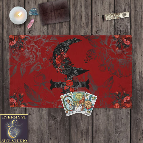 Altar Cloth Tarot Lilith Goddess Symbol Decor Rec