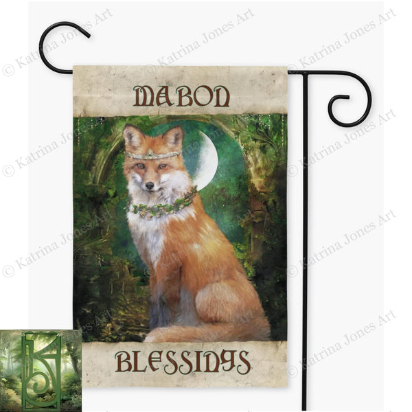 Autumn Wicca Garden Flag - Pagan Witch Seasonal Decor Double / 12X18 Inch