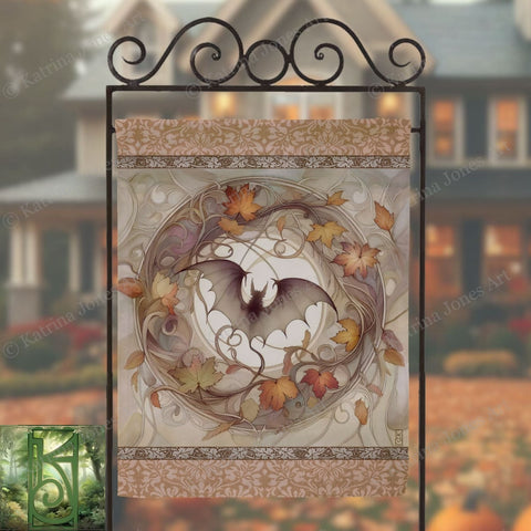 a picture of a bat hanging from a metal frame