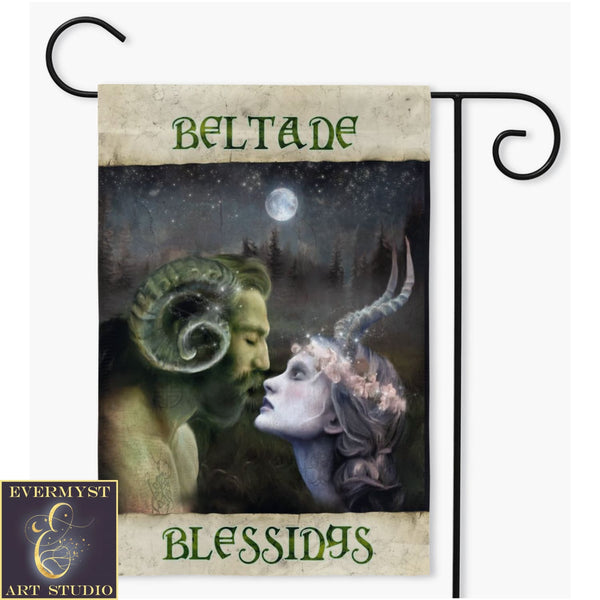 Beltane Garden Flag