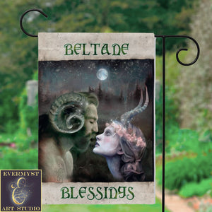 Beltane Garden Flag