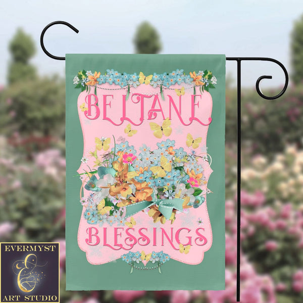 Beltane Garden Flag Decor