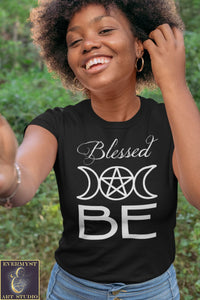 Blessed Be Witch Wiccan Rede T-Shirt T Shirt