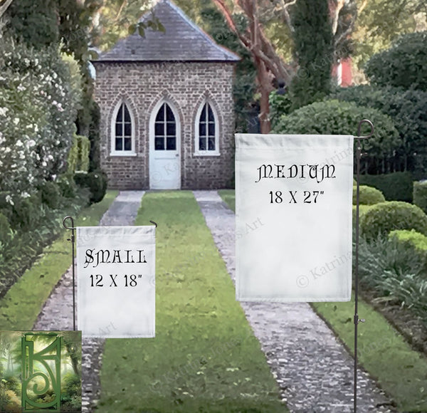 Blessed Beltane Flag - Witch Garden