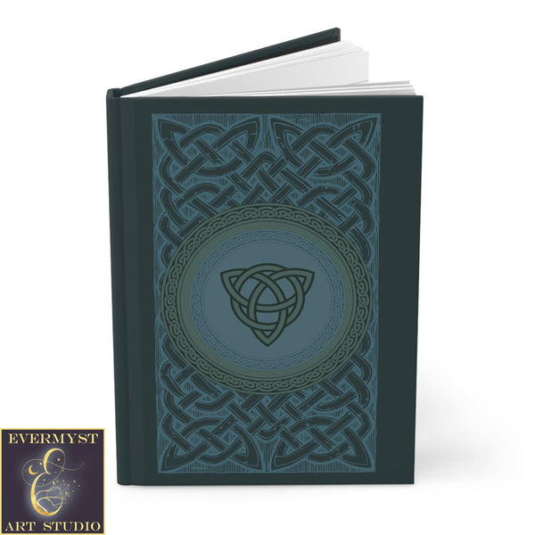 Celtic Hardcover Journal - Triple Knot Viking Motif Blank Book