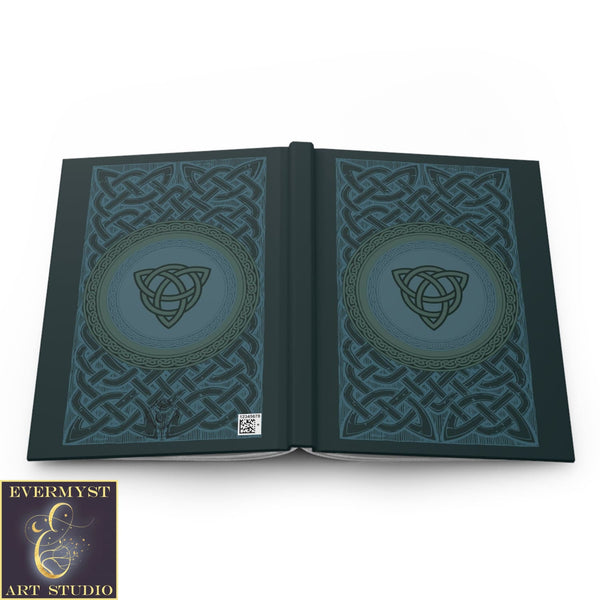 Celtic Hardcover Journal - Triple Knot Viking Motif Blank Book