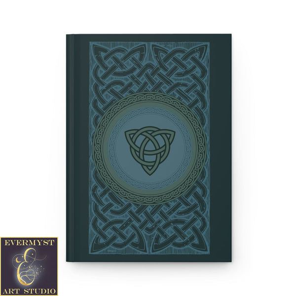 Celtic Hardcover Journal - Triple Knot Viking Motif Blank Book