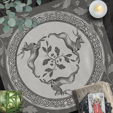 a picture of a picture of some animals on a table