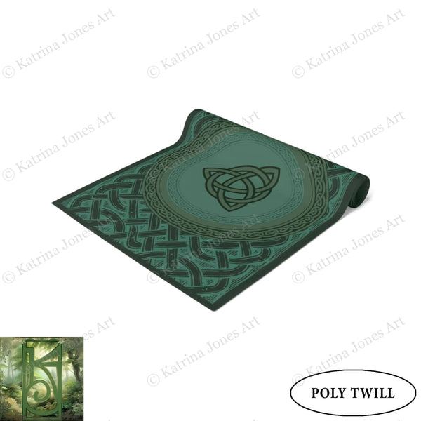 Celtic Table Runner. Knot Viking Altar Cloth Runner Decor