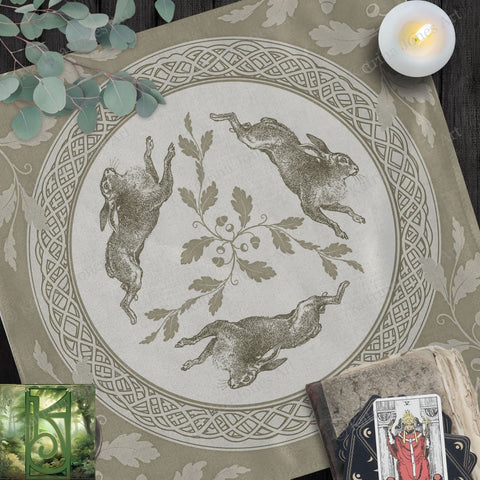 a table topped with a plate covered in animals