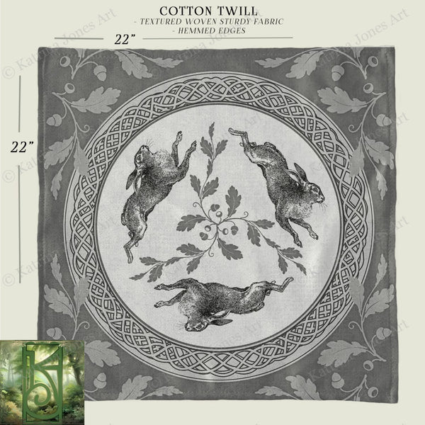 a black and white photo of a plate with rabbits on it