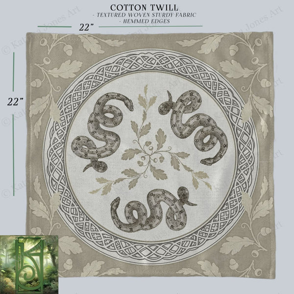 a picture of a snake in a circle