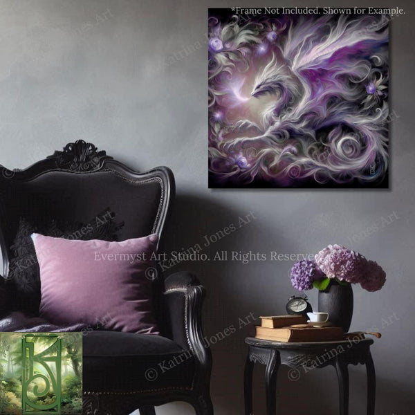 a chair and a table in a room