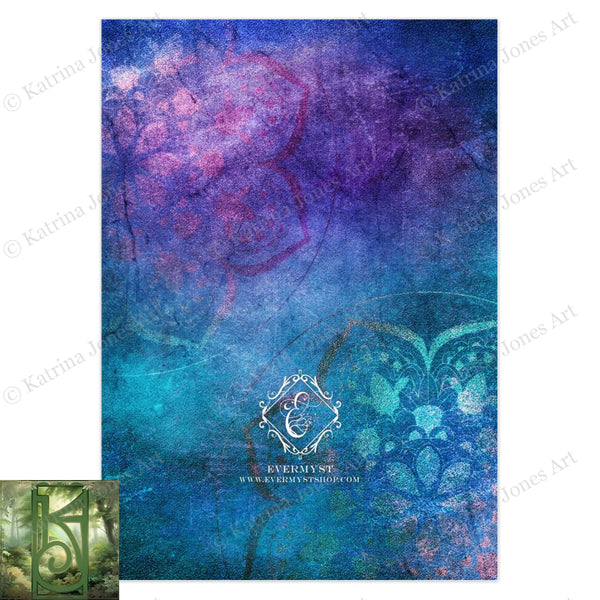 Enchanted Seahorses Greeting Card Fantasy Wedding Romantic Friend Blank Notecards