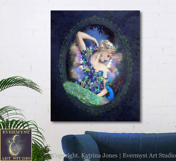 Enchanting Faerie Art Print - Fantasy Fairy Tale Wall Decor