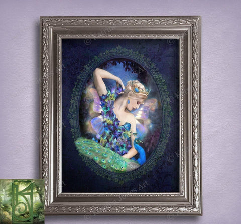 Enchanting Faerie Art Print - Fantasy Fairy Tale Wall Decor