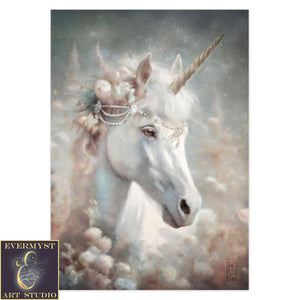 Fantasy Unicorn Greeting Card Mythic Meadow Blank Notecards Stationary 25 Cards