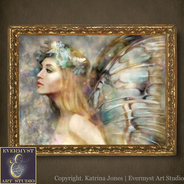 Flower Fairy Fine Art Print - Limited Signed Collectors Edition Giclee