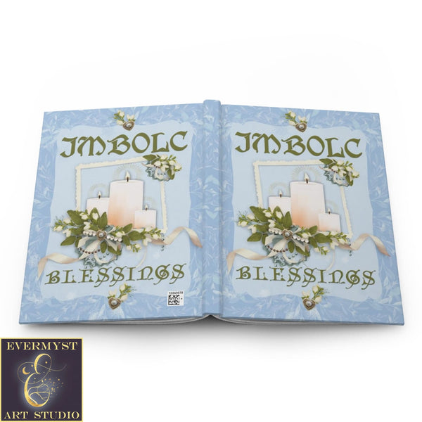 Hardcover Journal Imbolc Blessings Spring Pagan Witch Blank Book