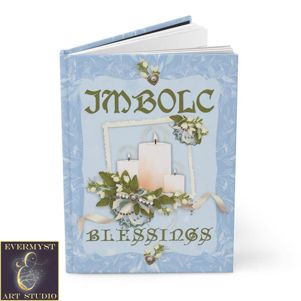 Hardcover Journal Imbolc Blessings Spring Pagan Witch Blank Book