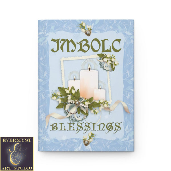 Hardcover Journal Imbolc Blessings Spring Pagan Witch Blank Book