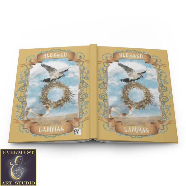 Hardcover Journal Lammas Blessed Vintage Wicca Pagan Blank Book