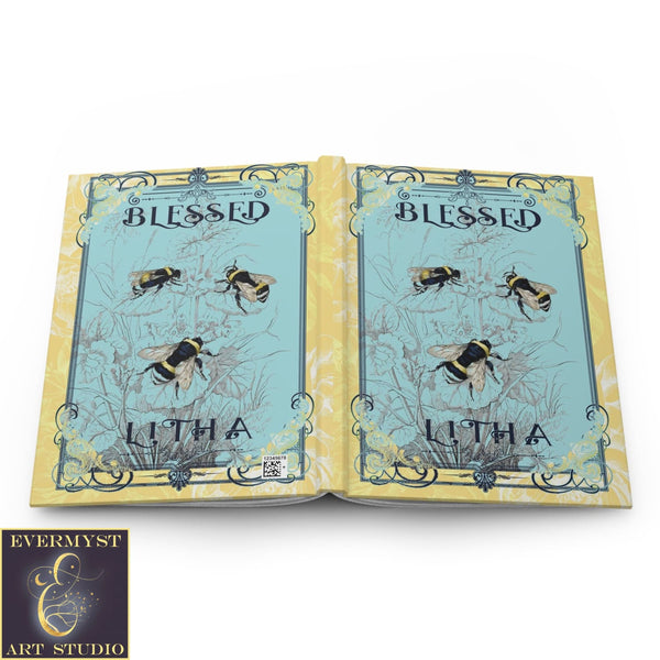 Hardcover Journal Litha Blessed Pagan Wicca Witch Blank Book