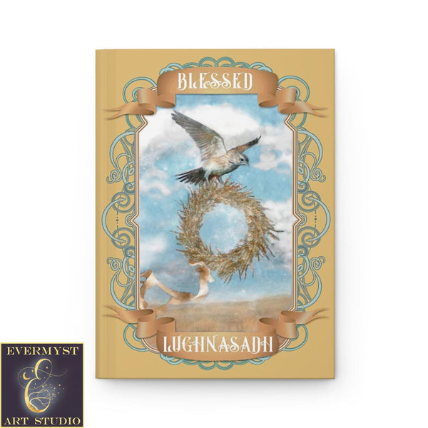 Hardcover Journal Lughnasadh Blessed Vintage Wicca Pagan Altar Blank Book