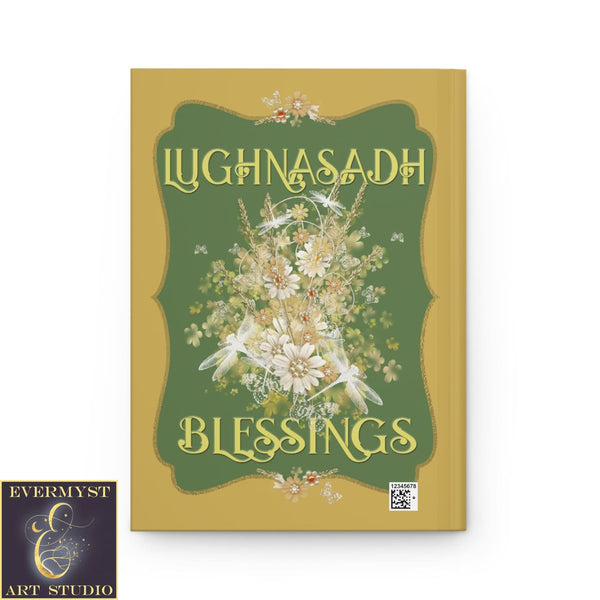 Hardcover Journal Lughnasadh Blessings Wicca Pagan Altar Blank Book