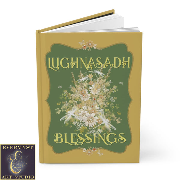 Hardcover Journal Lughnasadh Blessings Wicca Pagan Altar Blank Book