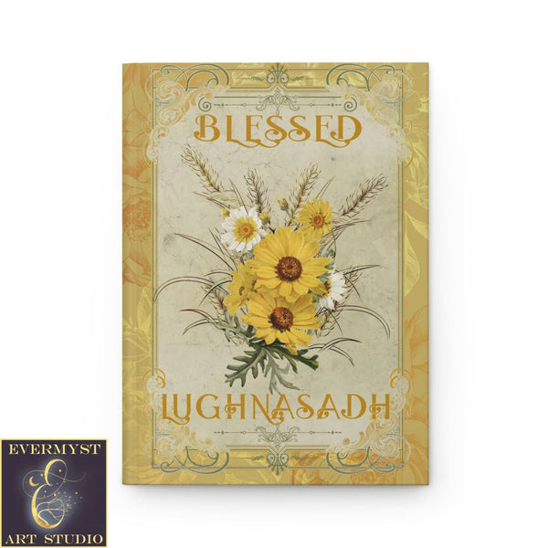 Hardcover Journal Lughnasadh Vintage Wicca Pagan Altar Blank Book