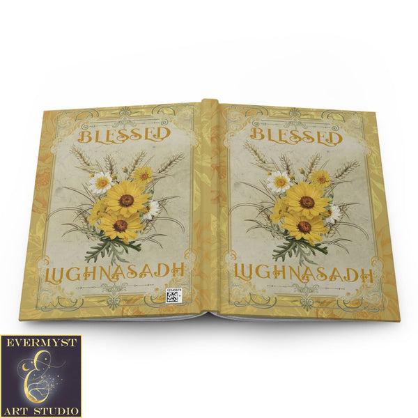 Hardcover Journal Lughnasadh Vintage Wicca Pagan Altar Blank Book