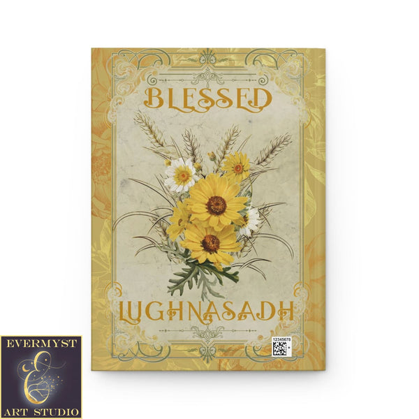 Hardcover Journal Lughnasadh Vintage Wicca Pagan Altar Blank Book