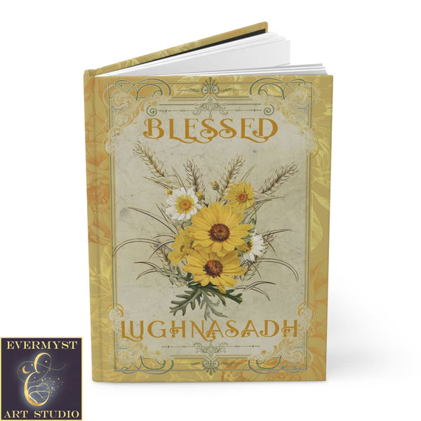 Hardcover Journal Lughnasadh Vintage Wicca Pagan Altar Blank Book