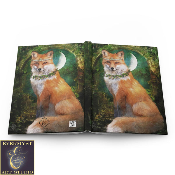 Hardcover Journal Mythic Fantasy Fox Blank Book