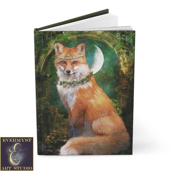 Hardcover Journal Mythic Fantasy Fox Blank Book