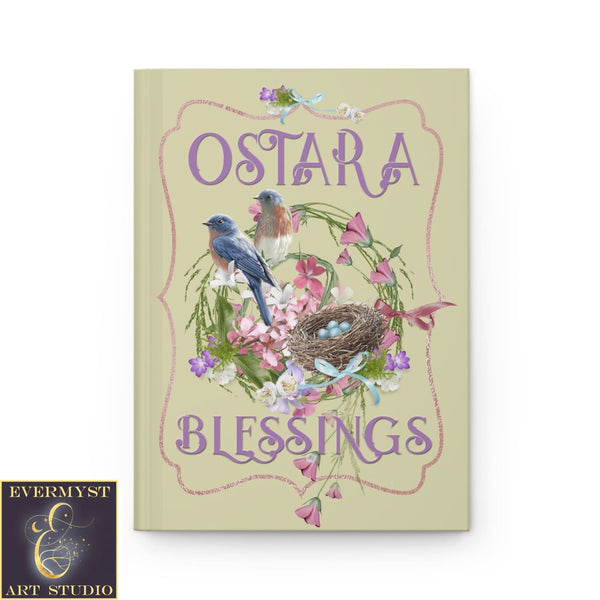 Hardcover Ostara Blessings Journal - Wicca Witch Pagan Spring Equinox