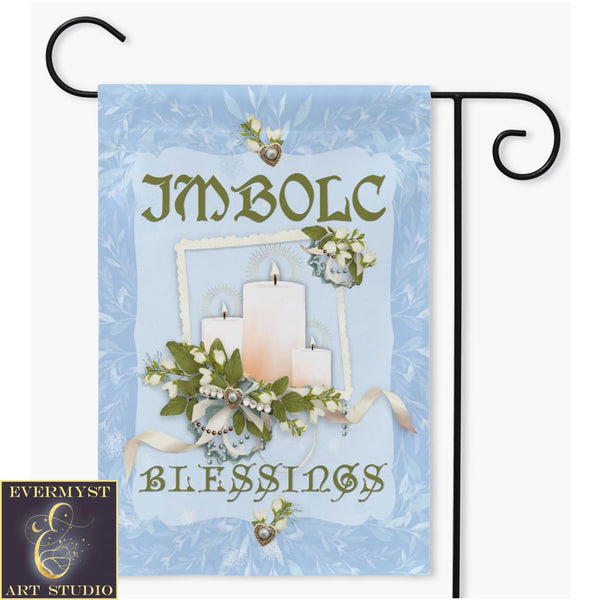 Imbolc Garden Flag Decoration Blessings