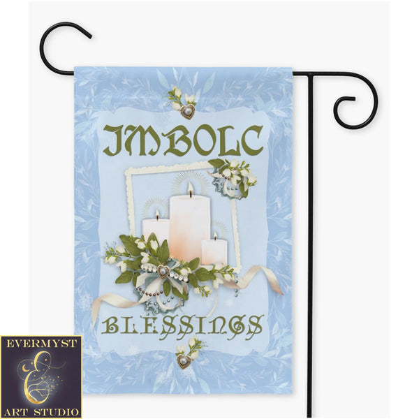 Imbolc Garden Flag Decoration Blessings