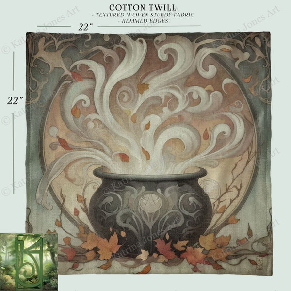 a painting of a vase with leaves on it