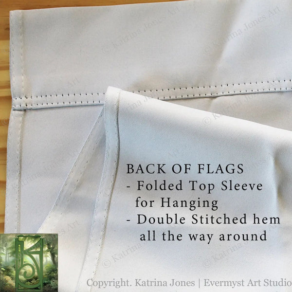 Template Garden Flag Yard Banner Sign