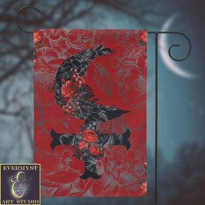 Lilith Symbol Garden Flag