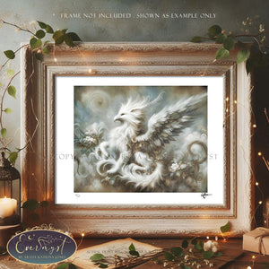 Gryphon Dream Spirit Fine Art Print Giclee - Limited Signed Edition