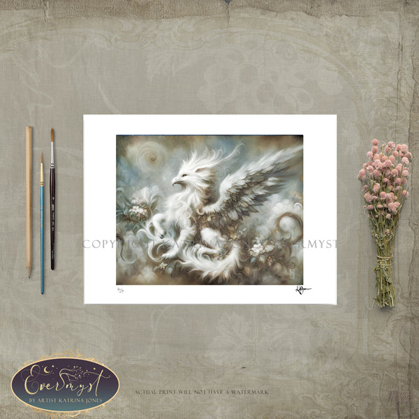 Gryphon Dream Spirit Fine Art Print Giclee - Limited Signed Edition